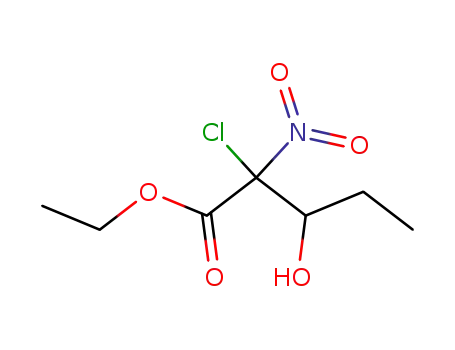 ethyl α-chloro-α-nitro-β-hydroxyvalerate