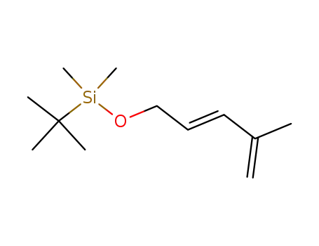 Molecular Structure of 179815-45-3 (Silane, (1,1-dimethylethyl)dimethyl[(4-methyl-2,4-pentadienyl)oxy]-, (E)-)