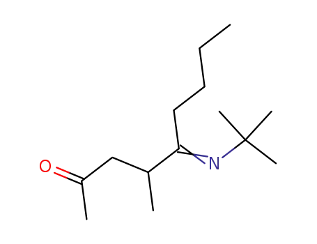 4-methyl-5-(N-tert-butylimino)-2-nonanone