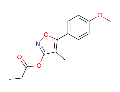3-ISOXAZOLECARBOXYLIC ACID 5-(4-METHOXYPHENYL)-4-METHYL-,ETHYL ESTER