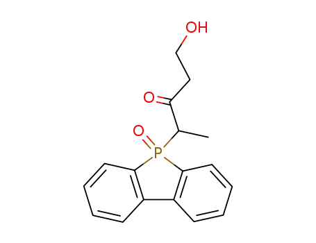 1-Hydroxy-4-(5-oxo-5H-5λ5-dibenzophosphol-5-yl)-pentan-3-one