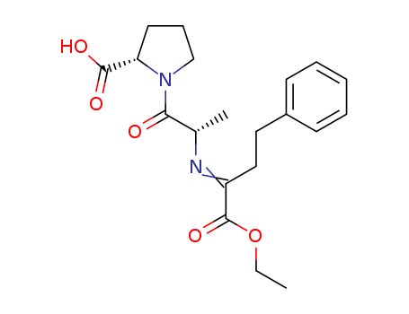 L-Proline, 1-[N-[1-(ethoxycarbonyl)-3-phenylpropylidene]-L-alanyl]-