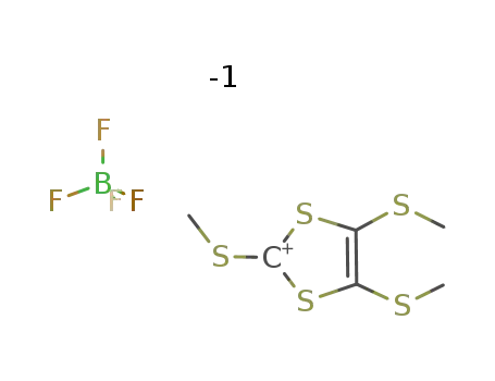 2,4,5-tris(methylsulfanyl)-2H-1,3-dithiol-2-ylium tetrafluoroborate