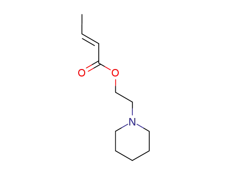 2-piperidinoethyl trans-crotonate