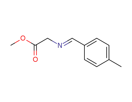 (E)-[(4-methyl-benzylidene)-amino]-acetic acid methyl ester