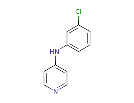 4-[(3-chlorophenyl)amino]pyridine
