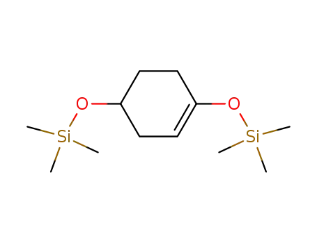 Molecular Structure of 6838-67-1 (1,2-Bis(trimethylsilyloxy)cyclohexene)