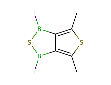 1,3-diiodo-4,6-dimethyl-1H,3H-thieno{3,4c}-1,2,5-thiadiborol