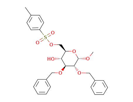methyl-2,3-di-O-benzyl-6-O-(4-toluenesulfonyl)-α-D-glucopyranoside