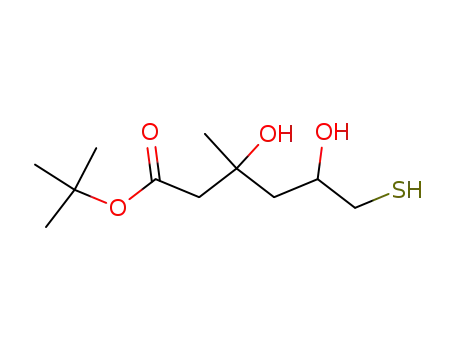 tert-butyl 3,5-dihydroxy-6-mercapto-3-methylhexanoate