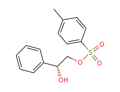 Molecular Structure of 40434-87-5 ((R)-(-)-1-PHENYL-1,2-ETHANEDIOL 2-TOSYLATE)