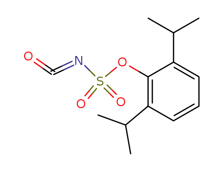 Molecular Structure of 73748-46-6 (2,6-BIS(1-METHYLETHYL)PHENOXYSULFONYLISOCYANATE)