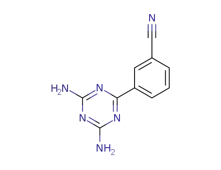 3-(4,6-diamino-1,3,5-triazin-2-yl)benzonitrile
