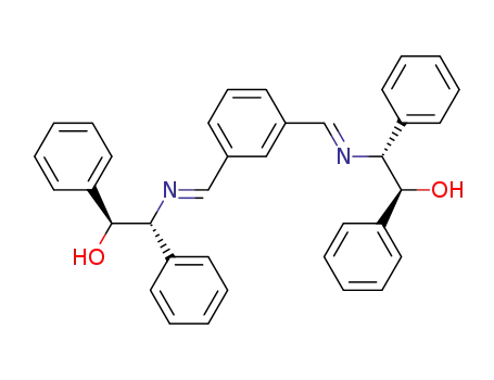 (1S,2R)-2-{[1-(3-{[(E)-(1R,2S)-2-Hydroxy-1,2-diphenyl-ethylimino]-methyl}-phenyl)-meth-(E)-ylidene]-amino}-1,2-diphenyl-ethanol