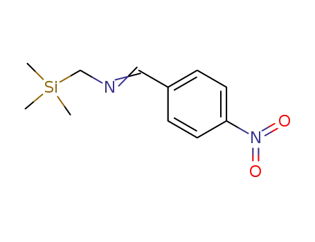 [1-(4-Nitro-phenyl)-meth-(E)-ylidene]-trimethylsilanylmethyl-amine