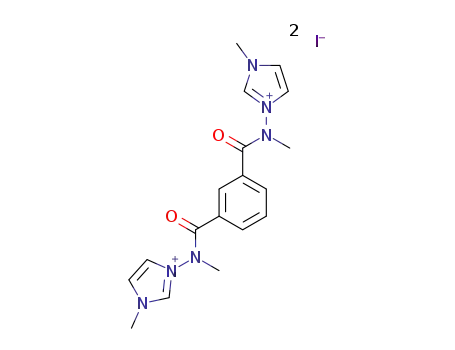 1,1'-<(N,N-dimethylisophthalimido) bis-(3-methyl-3H-imidazol-1-ium)> diiodide