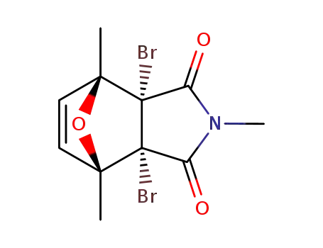 2,6-dibromo-1,4,7-trimethyl-10-oxa-4-azatricyclo<5.2.1.02,6>dec-8-ene-3,5-dione