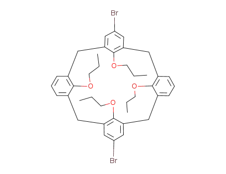 5,17-dibromo-25,26,27,28-tetra-n-propylcalix[4]arene
