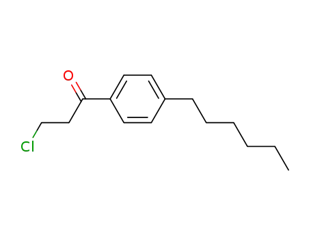 3-chloro-1-(4-hexylphenyl)-1-propanone