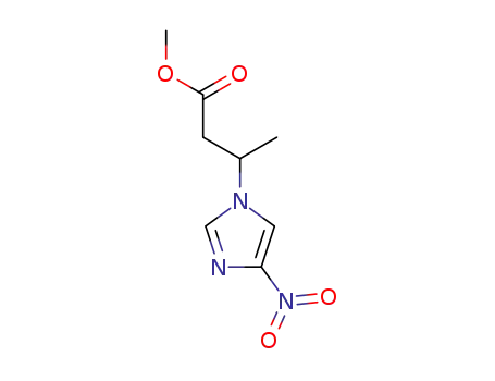 3-(4-nitroimidazol-1-yl)-butyric acid methyl ester