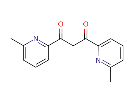 1,3-bis-(6-methyl-pyridin-2-yl)-propane-1,3-dione