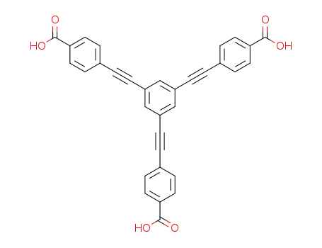 4,4′,4′′-[benzene-1,3,5-triyltris(ethyne-2,1-diyl)]tribenzoic acid