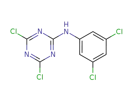 4-(3,5-dichloroanilino)-2,6-dichloro-1,3,5-triazine