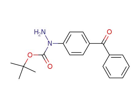 N-(4-benzoyl-phenyl)-hydrazinecarboxylic acid tert-butyl ester