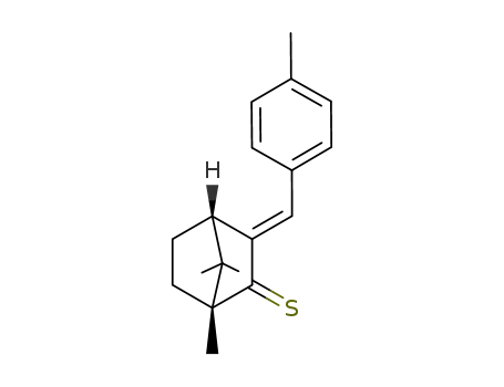 (1R,4S)-1,7,7-Trimethyl-3-[1-p-tolyl-meth-(E)-ylidene]-bicyclo[2.2.1]heptane-2-thione