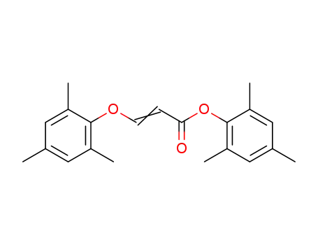 (E)-3-(2,4,6-Trimethyl-phenoxy)-acrylic acid 2,4,6-trimethyl-phenyl ester