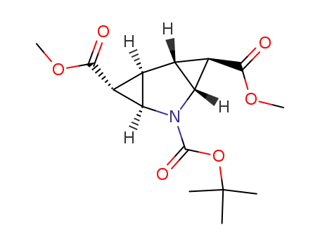5-azatricyclo[4.1.0.02,4]heptane-3,5,7-tricarboxylic acid 5-tert-butyl ester 3,7-dimethyl ester
