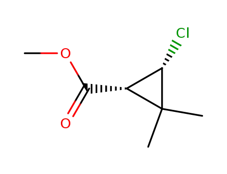 methyl 3-chloro-2,2-dimethylcyclopropane-1-carboxylate