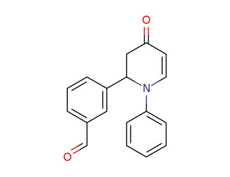 3-(4-oxo-1-phenyl-1,2,3,4-tetrahydro-pyridin-2-yl)-benzaldehyde