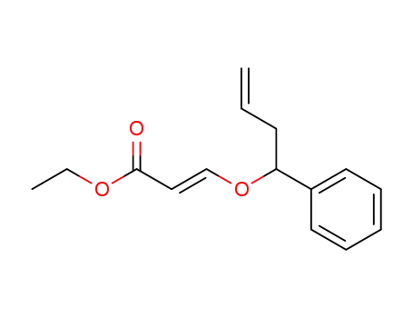 ethyl (E)-3-(1-phenyl-3-buten-1-yl)oxy-2-propenoate