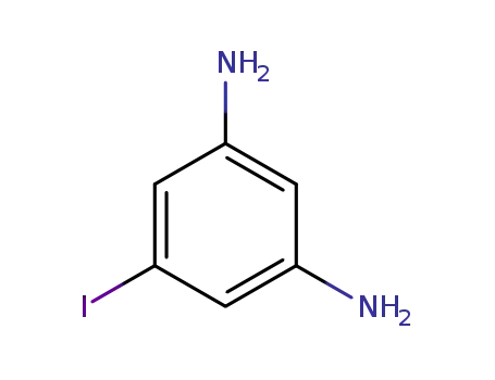 1-iodo-3,5-diaminobenzene