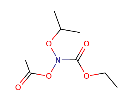 ethyl N-acetoxy-N-isopropoxycarbamate