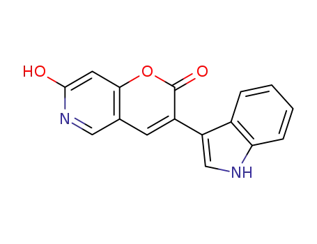 3-(1H-indol-3-yl)-2H-pyrano[3,2-c]pyridin-2,5(6H)-dione