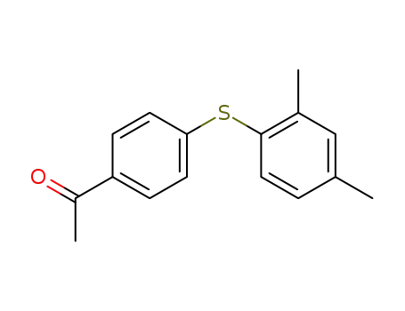1-[4-(2,4-dimethyl-phenylsulfanyl)-phenyl]-ethanone