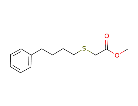 methyl 2-[(4-phenylbutyl)thio]acetate
