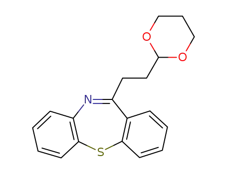 11-(2-[1,3]dioxane-2-yl-ethyl)-dibenzo[b,f][1,4]thiazepine