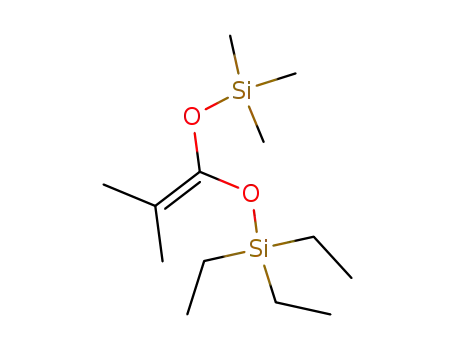 2-methyl-1-triethylsiloxy-1-trimethylsiloxy-propene