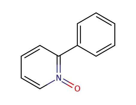 Molecular Structure of 1131-33-5 (2-PHENYLPYRIDINE 1-OXIDE)
