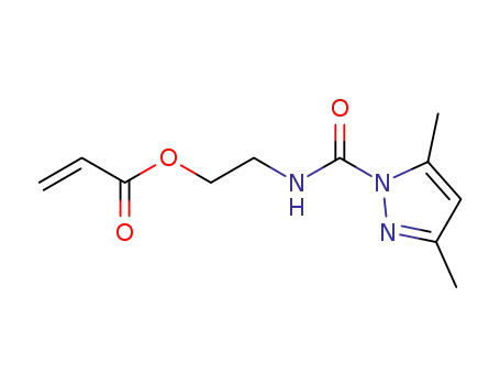 2-[(3,5-dimethylpyrazolyl)carbonylamino]ethyl acrylate