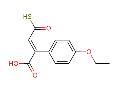 4-Ethoxyphenylthiofumaric acid