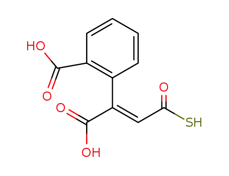 2-carboxyphenylthiofumaric acid