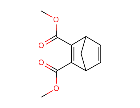 Molecular Structure of 947-57-9 (Bicyclo[2.2.1]hepta-2,5-diene-2,3-dicarboxylic acid dimethyl ester)