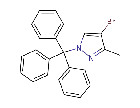 4-bromo-3-methyl-1-trityl-1H-pyrazole
