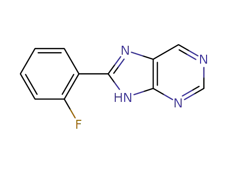 8-(2-fluorophenyl)-purine