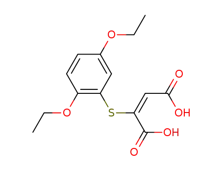 2,5-diethoxyphenylthio fumaric acid