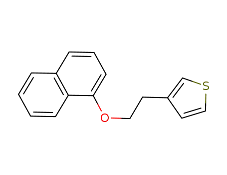3-(2-(naphthalen-1-yloxy)ethyl)thiophene